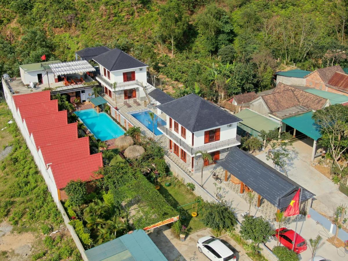 Phong Nha Hillside View Bungalow Exterior foto